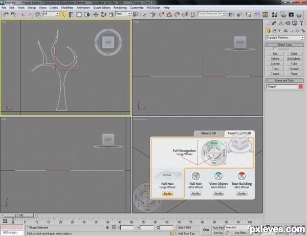 Creation of Greenery : Step 1